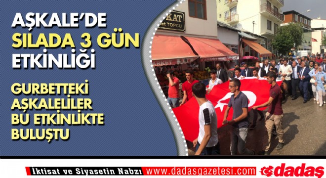 Aşkale'de “Sılada 3 gün” etkinliği 